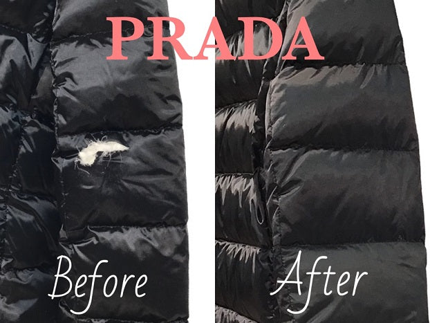 PRADA(プラダ）ダウンジャケット 袖破れ 修理 – REPRO-PARK
