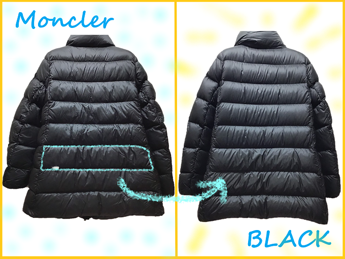 モンクレール(MONCLER) 　破れ補修