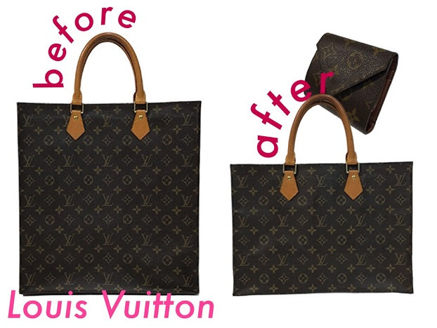 louis Vuitton(ルイ・ヴィトン)のモノグラムバッグ　サイズ替え＋ウォレットリメイク