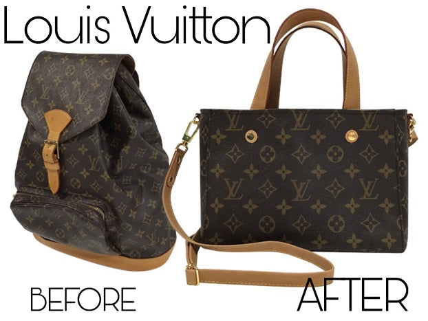 Louis Vuitton(ルイ・ヴィトン）リュック　ショルダーバッグリメイク