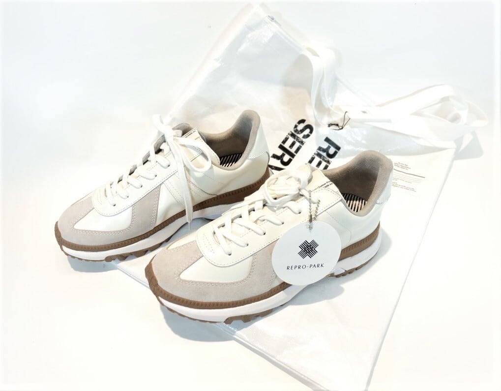 Germantrainer-White [VIBRAM Faster Sole Addition] ジャーマン