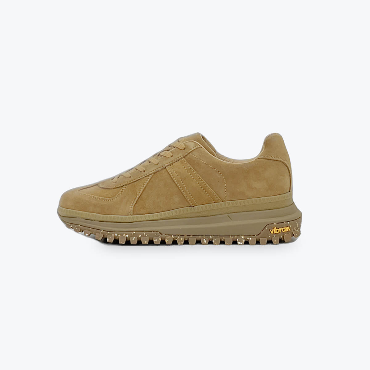 Germantrainer-SUEDE LEATHER-Brown [VIBRAM CHOPPER Sole Addition] ジャーマントレーナー
